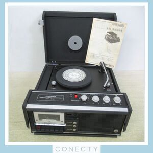 COLUMBIA Colombia G-P20 record player / cassette player / cassette deck / multi player / portable / Junk [V2[S4