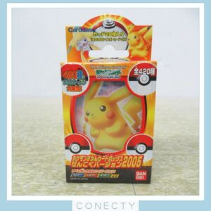  unopened Pokemon ... card box /.... VERSION 2005/28 sheets entering / Pikachu other Carddas BANDAI[T3[SP