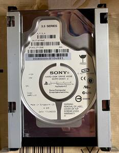 プレイステーション2専用ハードディスクドライブ （EXPANSION BAY タイプ 40GB）