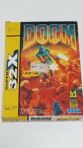 ハガキ付　DOOM メガドライブ スーパー32X MD SEGA セガ