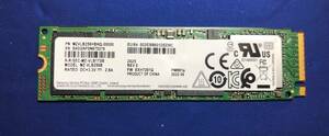 SAMSUNG (MZVLB256HBHQ) 256GB NVMe SSD フォーマット済み PCパーツ M.2 2280 動作確品