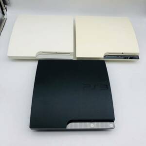 1円スタート◆SONY PS3 本体 まとめ 3台 セット◆動作未確認 現状品 ジャンク ソニー プレイステーション CECH-2000 2500 3000 PlayStation