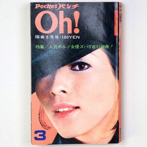 Pocketパンチ Oh! 昭和47年 1972年3月号 奥村チヨ マリリン・モンロー - 管: IW26