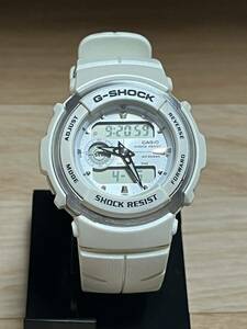 CASIO G-SHOCK wristwatch G-SPIKE series white super-beauty goods!G shock ji- shock Casio hole teji wristwatch quarts 