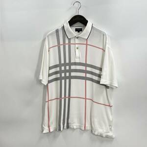 美品　BURBERRY GOLF　Lサイズ　半袖 ポロシャツ　ノバチェック