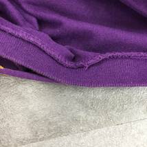 ALPHA INDUSTRIES アルファ インダストリートズ プリント柄 半袖Ｔシャツ メンズ パープル 紫 XLサイズ_画像8