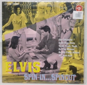 新品未開封★Elvis Presley / Spin-In... Spinout 別テイク レアトラックス★10inch LP★エルヴィス・プレスリー 1996年 The Real McCoy