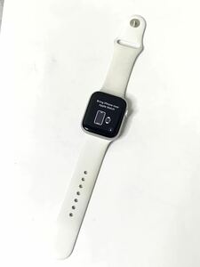 * прекрасный товар *Apple Watch WR-50 44MM aluminium белый ремень 