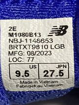 ニューバランス フレッシュフォーム X 1080 v13 27.5cm(2E) ブルー Fresh Foam X 1080 v13 BLUE NEW BALANCE 新品 未使用_画像9