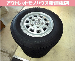 商用 スタッドレスタイヤ ホイール付き 4本セット ブリヂストン VL1 165R13 6PR LT 2021年製 Weds VICENTE 5穴 114.3 ET45 札幌 新道東店