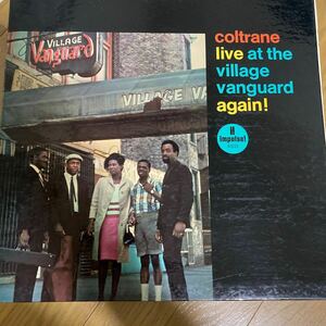 Coltrane Live At the villange Vanguard Again Impulse LPレコード　米国盤