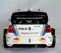 プラッツ ベルキット 1/24 フォルクスワーゲン ポロ R WRC 2013 ラリー・ド・フランス-アルザス ウィナー WRCチャンピオン プラモデル_画像6