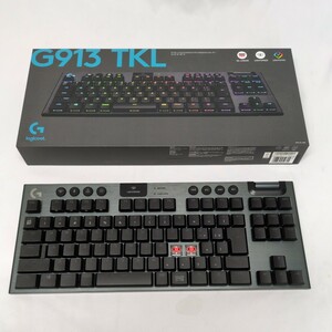  утиль Logicool G913 цифровая клавиатура отсутствует беспроводной RGBge-ming клавиатура linear G913-TKL-LNBK ( черный )