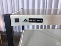 【希少品】AURORA オーディオラック　メタルシステムキャスター付ラック　収納ラック　(SH)_画像5