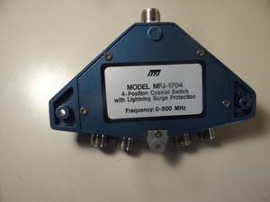MFJ4回路アンテナ切替機