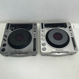 1 иен старт работоспособность не проверялась Pioneer DJ для CD плеер CDJ-800 CDJ-800MK2 2 шт. комплект продажа комплектом DJ для CD плеер DJ оборудование звук оборудование 