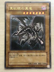 真紅眼の黒竜 レリーフ 遊戯王 レッドアイズ　引退品