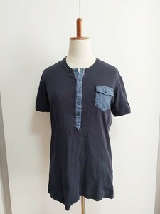 Dolce&Gabbana ドルチェ＆ガッパーナ ヘンリーネック Tシャツ サイズ46