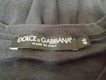 Dolce&Gabbana ドルチェ＆ガッパーナ ヘンリーネック Tシャツ サイズ46_画像8