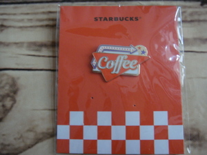STARBUCKS・スターバックス^,,.Coffee/コーヒー*ピンバッジ_.,,^「未使用品」
