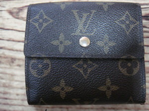 LOUIS VUITTON・ルイヴィトン^,,.“モノグラムライン”財布/コインケース(ホック式)_.,,^「USED」