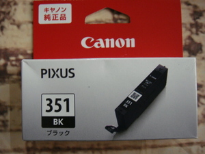 Canon・キャノン^,,.PIXUS*“純正品”BCI-351BK/ブラック・インクカートリッジ_.,,^「未使用品」