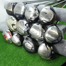 （Ａ405）ドライバー各種12本セット　TaylorMade　Titleist　Callaway　DUNLOP　MIZUNO　NIKE　_画像1