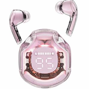 ワイヤレスイヤホン Bluetooth ピンク ヘッドホン イヤホン 無線 軽量 可愛い 韓国 オシャレ 最新