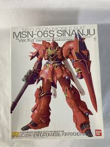 * Bandai MG1/100MSN-06Ssi наан ju(Ver.Ka) тормозные колодки комплектация нераспечатанный 