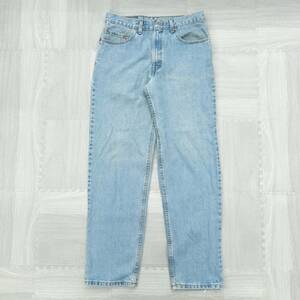 古着 00s Levi’s リーバイス550 ボタン裏515 デニムパンツ パンツ W33 L32 USA製 インディゴブルー