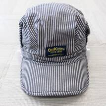 古着 90s OSHKOSH オシュコシュ ビンテージキャップ ヒッコリー USA製_画像1