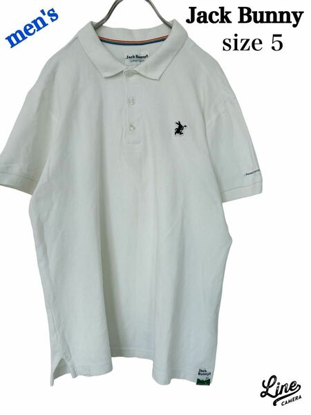 JB ジャックバニー　ポロシャツ　メンズ5 半袖シャツ　トップス　ゴルフ