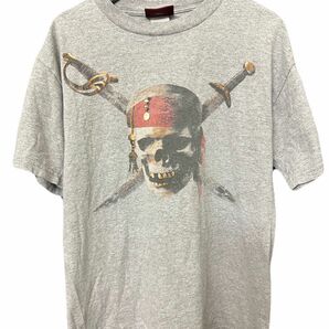 Disney ディズニー　PIRATES OF CARIBBEAN パイレーツオブカリビアン 半袖Tシャツ　