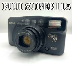 【完動品】　FUJI フジ ZOOM CARDIA SUPER115　ズームカルディアスーパー115 　コンパクトフィルムカメラ　COMPACT　FILM　CAMERA