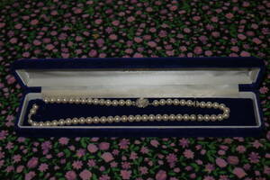 真珠 パールネックレス 留め具 SILVER 刻印あり ホワイト系 レディース アクセサリー