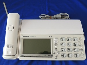 Panasonic★デジタルコードレスFAX/おたっくす/KX-PD715-W(本体)★現状品