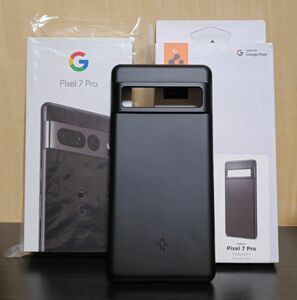 極美品 Google Pixel 7 Pro 256GB SIMフリー Obsidian ブラック おまけ多数