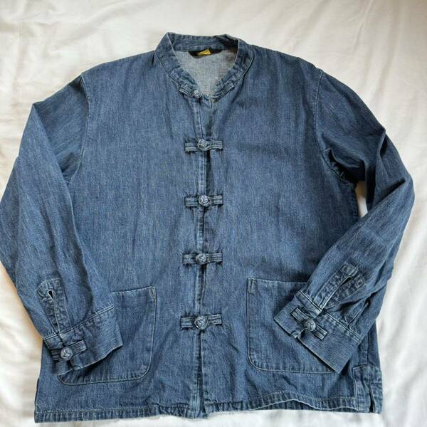 tenderloin テンダーロイン　f.c.denim デニム　ジャケット L チャイナ