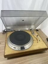 ■FR2364 ジャンク DENON レコードプレイヤー DK-77F DP-2000 ターンテーブル 通電不可_画像1