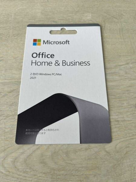 新品未使用 マイクロソフト　office 2021 home&business 
