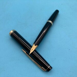 【10818P042】PILOT パイロット Elite エリート 万年筆 ペン先 18K-750 刻印あり 18K ゴールド 黒 ブラック 筆記用具 文房具