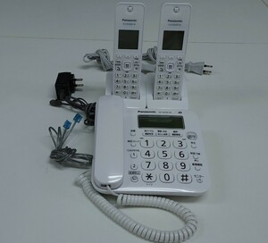 ( SH ) beautiful goods. Panasonic Panasonic cordless telephone machine VE-GD26DW-W