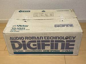 VICTOR ビクター 3ヘッドカセットデッキ TD-V531 新品未使用品