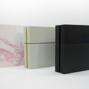 n76555-ty ジャンク○計3台セット PS3本体 CECH-2000B(250GB)×1 PS4本体 CUH-1100A(500GB)×2 [035-240501]の画像1