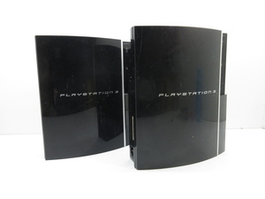 n76556-ty ジャンク○計2台セット PS3本体 CECHL(80GB)×2 [035-240501]