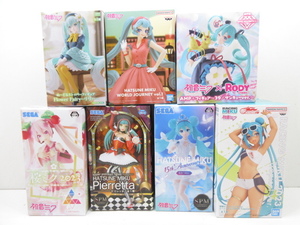 n76584-ty нераспечатанный *7 шт Hatsune Miku фигурка Flower Fairy Lilly Sakura Miku 2023 Pierretta 39ver. ×RODY и т.п. [054-240502]