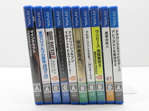 s22402-ty [ postage 950 jpy ] used 010 pcs set PSVITA my n craft sea . peerless 3 other [032-240518]