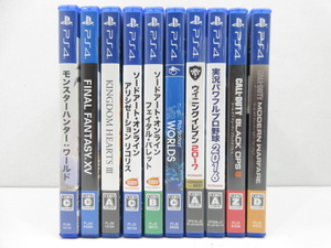 s22407-ty [ postage 950 jpy ] Junk 010 pcs set PS4 Call of Duty Kingdom Hearts 3 other [032-240518]