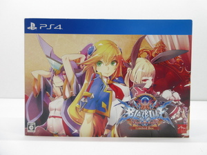 s22446-ty [送料950円] 中古○PS4 BLAZBLUE CENTRALFICTION Limited Box [040-240518]