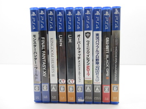 s22454-ty [ postage 950 jpy ] Junk 010 pcs set PS4 Final Fantasy over watch other [040-240520]